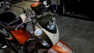 YAMAHA FINO 115 FI VINTAGE ORIGINAL J.COM HEAVY DUTY BRACKET