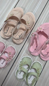 【Mary】Kids Fashion Flower Design Slippers & Sandal / Sandal Budak Sandal Perempuan Kids Sandal Girl Sandal