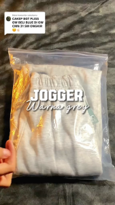 Celana Jogger Sweatpants Hnm Joger Dewasa Dan Remaja Lucu Hype Viral Olahraga Santai Sehari-hari