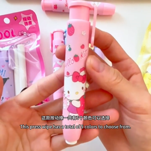 Sanrio Eraser Cute Kuromi Cinnamoroll My Melody Student School Office Stationery Office Correction Tape Cute Cartoon