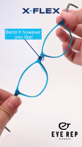 X-FLEX 7016 TR Flexible Replaceable Eyewear with choice of Multicoated/Tinted/Anti-Radiation or Photochromic Lenses