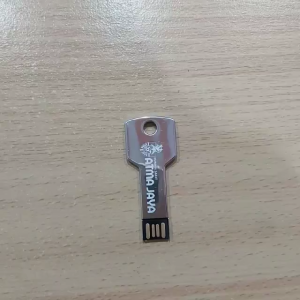 Souvenir Custom Flashdisk Bentuk Kunci Persegi FDMT17