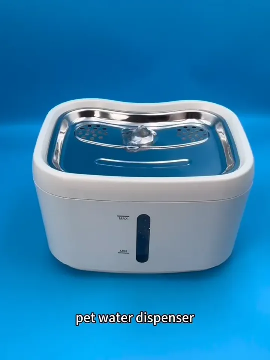 Aobenma น้ำพุแมวอัตโนมัติไร้สาย เซนเซอร์อินฟราเรด