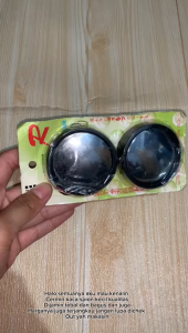 Cermin Kaca Spion Kecil Mini Cembung Wide Angle Blind Spot Car Mirrors