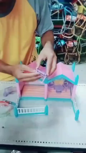 Mainan Edukasi Anak Boneka Furniture Simulate Imagination SS1327 | Mainan Princess Castle Merakit Rumah Set Lengkap | Mainan Keluarga Anak Rumah Rumahan Doll Dream House  | Rumah Princess Castle 3D DIY