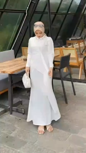 Eleeana Dress Kondangan Pesta Terbaru 2024 Cerutty Babydoll Mix Payet Fashionanle Mewah Termurah