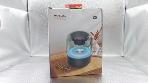 VR~Vibox Speaker Z5 Lampu RGB True Wireless Speaker Colorful Lights Speaker Blueetooth V5.0 BoomBass Easy to Connect