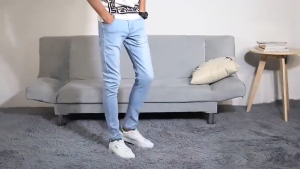 New Korean Fashion Casual Denim Shorts lalaki maong jeans same as picture 8817