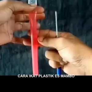 1 pcs Alat Ikat Plastik Es Pensil/Es Mambo/Plastik Minyak Sayur