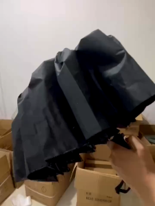 Long handle umbrella with enlarged double people thickened and reinforced wind resistant rainstorm umbrella