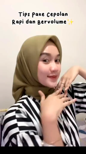 Cepol Hijab Tille Jumbo - Cepol Tile Anti Kempes - Scrunchie Tulle Hijab