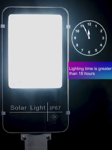 High-Quality 6000W LED Solar Street Light with IP67 Waterproof Lightning Protection and 10-Year Warranty