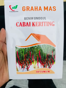 Benih Cabai Keriting OPTIMUM isi 10gr dari GRAHA MAS F