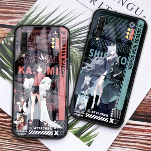 Custom Hardcase Softcase Glasscase Casing Karakter Game Blue Archive [HP Poco  Samsung iPhone Oppo Xiaomi Redmi Realme Vivo All type Smartphone] Pt. 5