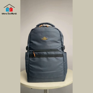 Tas Ransel Sekolah Polos Pria Wanita Anak Backpack Punggung