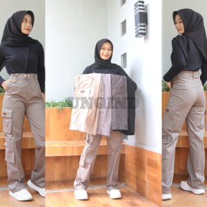 Celana Wanita Terbaru: Celana Wanita Baggy & Highwaist Korean Style