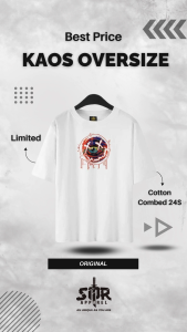 SMR APPAREL - T-shirt Kaos Oversize Rainbow Eye Cotton Combed 24s Basic Lembut Pria Wanita Dewasa