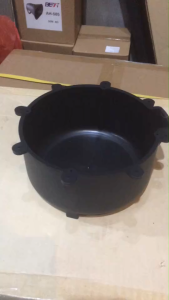 กล่องใส่ลำโพง กะลาลำโพง PVC ภายนอกรถ 6.5นิ้ว (ราคาต่อคู่) / ใช้ติดตั้งกันน้ำ หน้ากระจังรถ ใต้ท้องรถ ภายในเรือ ดัดแปลงแขวนติดฝ้า / เส้นผ่าศูนย์กลาง 15.5 ซม ลึก 8 ซม