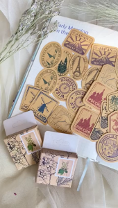 Bloomingyourdays 45pcs Stiker Vintage Retro Dekorasi Diary/Journal/Scrapbook Deco Catatan