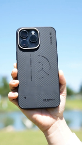 BLUEO Case Phone เคสโทรศัพท์ รุ่น BI-TEXTURE 600D เคสแม่เหล็กกันกระแทก Case with magnetic for Iphone15 pro/15 pro max