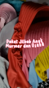 Paket Hijab Anak Isi 4 Pcs Jilbab Anak 3 4 5 6 Tahun Kerudung Instan