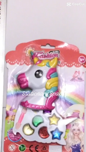 Mainan Anak Make Up Glitter Karakter Kuda Poni / Unicorn Fashion Girl Make Up Set / Mainan Anak Kosmetik Unik