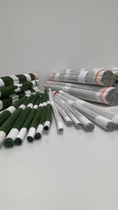 ลวดพันก้าน มัด 100 เส้น ลวดพันก้านสีเขียว สีขาว ลวดสำเร็จ