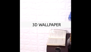 TERMURAH [PAKET 10 LEMBAR] Wallpaper 3D Foam Batu Bata / Sticker Dinding Timbul Toko Kenzio