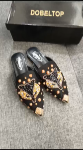 Fashion slip on wanita semida T26 - Free box