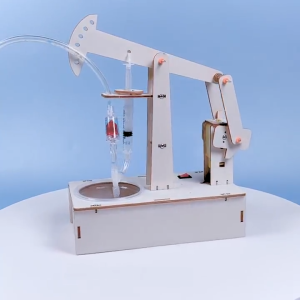 [STEM Vật lý] Mô hình stem Trạm Bơm Hút Dầu Thủy Lực Tự Động. Đồ chơi lắp ráp gỗ khoa học công nghệ cho bé stem3g