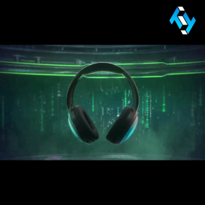 Onikuma B3 RGB Wireless Bluetooth Headphone with ANC Microphone Lightweight Foldable Over-Ear