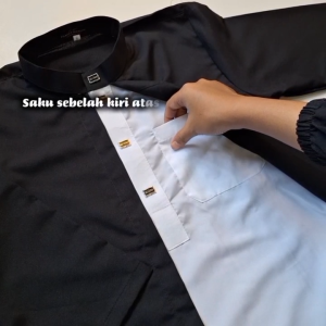 Jubah AZKAF Anak Laki / Gamis Anak Kekinian / Gamis Bahan Katun TEBAL