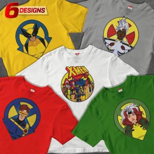 Discover the Ultimate 90s Xmen Design Collection: High Quality Wolverine Shirt & Flash Design T-Shirt