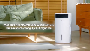 Máy hút ẩm không khí thông minh XIAOMI NEW WIDETECH 24L KẾT NỐI APP THÔNG MINH