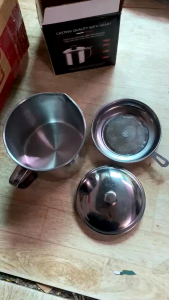 Ca Lọc Dầu Ăn Inox Dung Tích 1200ml