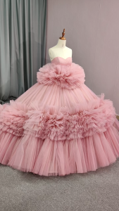 Gaun Classic Dusty Pink Ballgown: Pilihan Tepat untuk Pesta dan Pernikahan