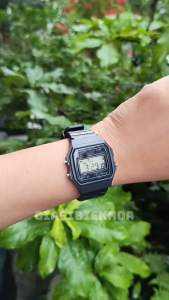 Đồng Hồ Điện Tử Đeo Tay Wr F-91W Huyền Thoại (Đen)