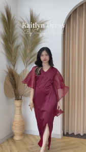 Dress Shania(PREMIUM) / Dress Wanita Terbaru / Dress Pesta / Dress Natal / Dress Kondangan