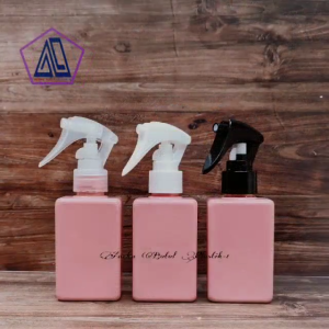 Botol Spray Triger 100ml Kotak Plastik Pet Pink Triger Model Burung