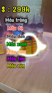 Bộ 7 màu tập xăm trên da rả dành cho các bạn học xăm