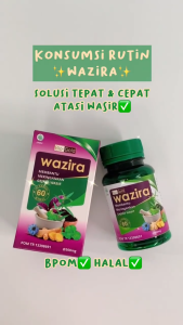 Bio Gold - Bundling 2 Botol Kapsul Wazira Ekstrak Daun Ungu Herbal Wasir Ambeien