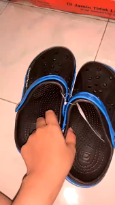 Sandal Baim porto sandal Pria Karet Sandal Kodok Pria Slop Laki Laki Wanita Sepatu 39-44
