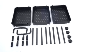 Xe Đẩy Để Đồ Đa Năng Tiện Lợi Kệ Hàng- 3 tầng