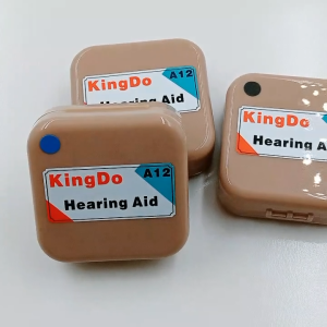 2PCS เครื่องช่วยฟัง ชนิดคล้องหลังหู สำหรับผู้สูงอายุ คนหูหนวก หูตึง หูฟังขยายเสียง ปรับเสียงได้ หูฟังคนหูตึง