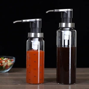 Bình đựng mật ong sốt cà chua tương ớt đa năng với nắp xịt thông minh thế hệ mới BMO03