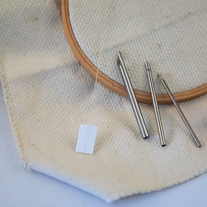 Jarum Sulam Punch Needle Gagang Kayu Embroidery Set Punch Needle Set