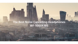 [SONY Feat. LE SSERAFIM] Sony WF-1000XM5 Smoky Pink Wireless Noise Cancelling Earphones