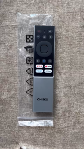 Remote Điều khiển thay thế giọng nói tivi CHIEKO VỎ TRẮNG 43S 50SU 55SU hàng theo TV 100% Tặng kèm Pin