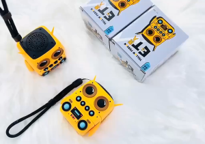 TK-200 Cartoon Minions Mini Bluetooth Speaker Waterproof Convenient Speaker