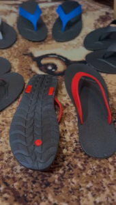 Sandal Jepit Karet Pria Casual Flip Flop Full Karet - Ukuran 38-42, Tersedia dalam 5 Warna - Tali Sandal/Cadangan (Terlaris)